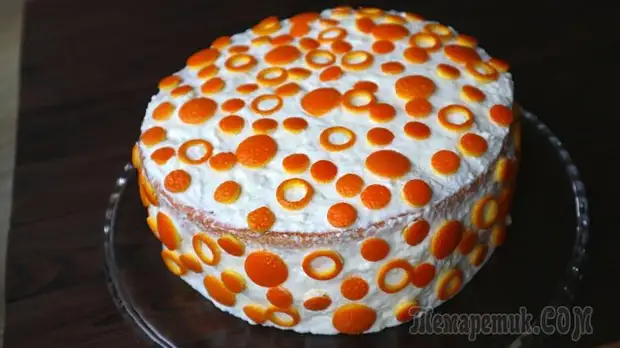 Торт "Апельсиновый рай" Очень вкусный, яркий тортик!
