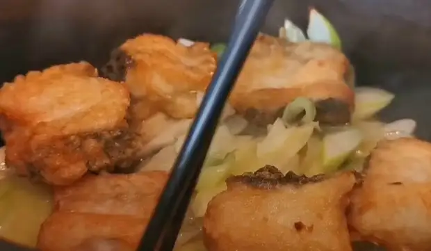 Рыба с сыром тофу